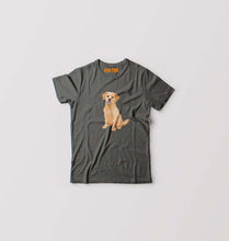 Load image into Gallery viewer, golden retreiver Kids T-Shirt for Boy/Girl-Ektarfa.online