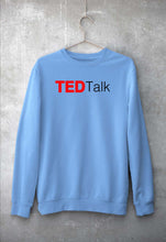 Load image into Gallery viewer, Ted Talk Sweatshirt for Men/Women-Baby Blue-Ektarfa.online