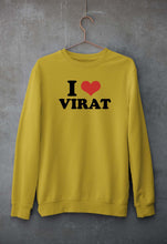 Load image into Gallery viewer, I LOVE VIRAT Sweatshirt for Men/Women
