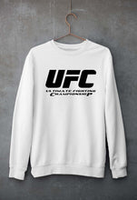 Load image into Gallery viewer, UFC Sweatshirt for Men/Women-White-Ektarfa.online
