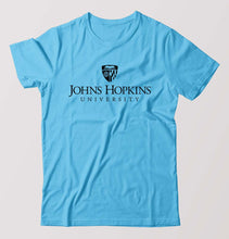 Load image into Gallery viewer, johns hopkins university T-Shirt for Men-Light Blue-Ektarfa.online