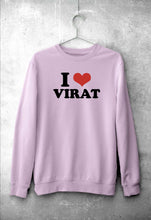 Load image into Gallery viewer, I LOVE VIRAT Sweatshirt for Men/Women