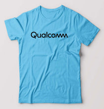 Load image into Gallery viewer, qualcomm T-Shirt for Men-Light Blue-Ektarfa.online