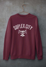 Load image into Gallery viewer, WWE Brock Lesnar Suplex City Unisex Sweatshirt for Men/Women-Maroon-Ektarfa.online