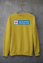 Load image into Gallery viewer, Central Bank of India Sweatshirt for Men/Women