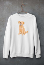 Load image into Gallery viewer, golden retreiver Sweatshirt for Men/Women-White-Ektarfa.online