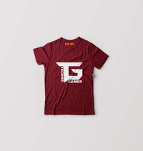 Load image into Gallery viewer, Techno Gamer T-Shirt for Boy/Girl-Maroon-Ektarfa.online