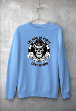 Load image into Gallery viewer, Poker Unisex Sweatshirt for Men/Women-Baby Blue-Ektarfa.online