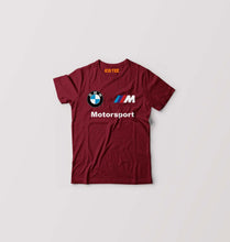 Load image into Gallery viewer, BMW Motersport T-Shirt for Boy/Girl-Maroon-Ektarfa.online