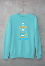 Load image into Gallery viewer, Artificial intelligence (AI) Aai Unisex Sweatshirt for Men/Women-Mint-Ektarfa.online