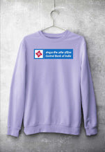 Load image into Gallery viewer, Central Bank of India Sweatshirt for Men/Women