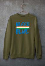 Load image into Gallery viewer, bleed blue Sweatshirt for Men/Women-Olive Green-Ektarfa.online