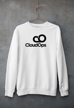 Load image into Gallery viewer, CloudOps Sweatshirt for Men/Women-White-Ektarfa.online