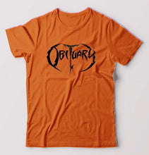 Load image into Gallery viewer, Obituary T-Shirt for Men-Orange-Ektarfa.online