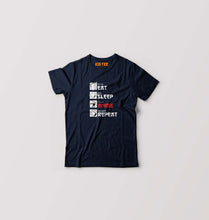 Load image into Gallery viewer, Eat Sleep Anime Repeat T-Shirt for Boy/Girl