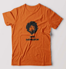 Load image into Gallery viewer, Jimi Hendrix T-Shirt for Men-Orange-Ektarfa.online