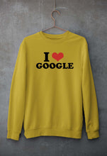 Load image into Gallery viewer, I LOVE GOOGLE Sweatshirt for Men/Women
