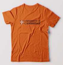 Load image into Gallery viewer, Cambridge University T-Shirt for Men-Orange-Ektarfa.online