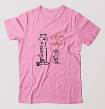 Load image into Gallery viewer, calvin hobbes T-Shirt for Men-Light Baby Pink-Ektarfa.online