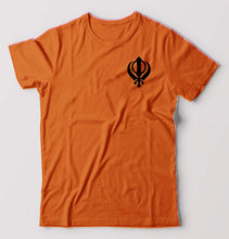 Load image into Gallery viewer, sikh T-Shirt for Men-Orange-Ektarfa.online