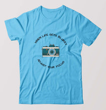 Load image into Gallery viewer, Life Photography T-Shirt for Men-Light Blue-Ektarfa.online