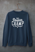 Load image into Gallery viewer, The Rock - The People's Champ Sweatshirt for Men/Women-Navy Blue-Ektarfa.online
