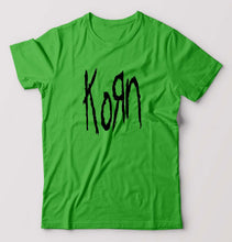 Load image into Gallery viewer, Korn T-Shirt for Men-flag green-Ektarfa.online