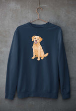Load image into Gallery viewer, golden retreiver Sweatshirt for Men/Women-Navy Blue-Ektarfa.online