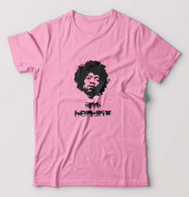 Load image into Gallery viewer, Jimi Hendrix T-Shirt for Men-Light Baby Pink-Ektarfa.online