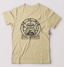 Load image into Gallery viewer, utkal university T-Shirt for Men-Beige-Ektarfa.online