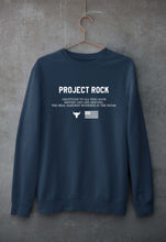 Load image into Gallery viewer, project rock Unisex Sweatshirt for Men/Women-Navy Blue-Ektarfa.online