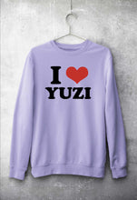 Load image into Gallery viewer, I LOVE YUZI Sweatshirt for Men/Women