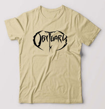 Load image into Gallery viewer, Obituary T-Shirt for Men-Beige-Ektarfa.online