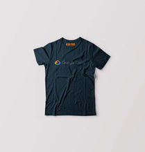 Load image into Gallery viewer, google cloud T-Shirt for Boy/Girl-Petrol Blue-Ektarfa.online