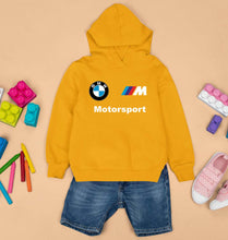 Load image into Gallery viewer, BMW Motersport Kids Hoodie for Boy/Girl-Mustard Yellow-Ektarfa.online