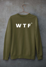 Load image into Gallery viewer, WTF Sweatshirt for Men/Women-Olive Green-Ektarfa.online