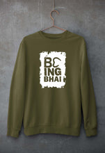 Load image into Gallery viewer, Being Bhai Sweatshirt for Men/Women-Olive Green-Ektarfa.online