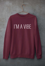 Load image into Gallery viewer, Vibe Unisex Sweatshirt for Men/Women-Maroon-Ektarfa.online