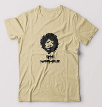 Load image into Gallery viewer, Jimi Hendrix T-Shirt for Men-Beige-Ektarfa.online