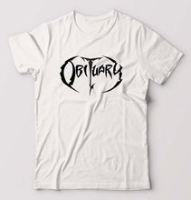 Load image into Gallery viewer, Obituary T-Shirt for Men-White-Ektarfa.online