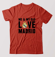 Load image into Gallery viewer, Love Real Madrid T-Shirt for Men-Brick Red-Ektarfa.online