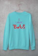 Load image into Gallery viewer, love BAE Unisex Sweatshirt for Men/Women-Mint-Ektarfa.online