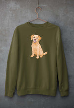 Load image into Gallery viewer, golden retreiver Sweatshirt for Men/Women-Olive Green-Ektarfa.online