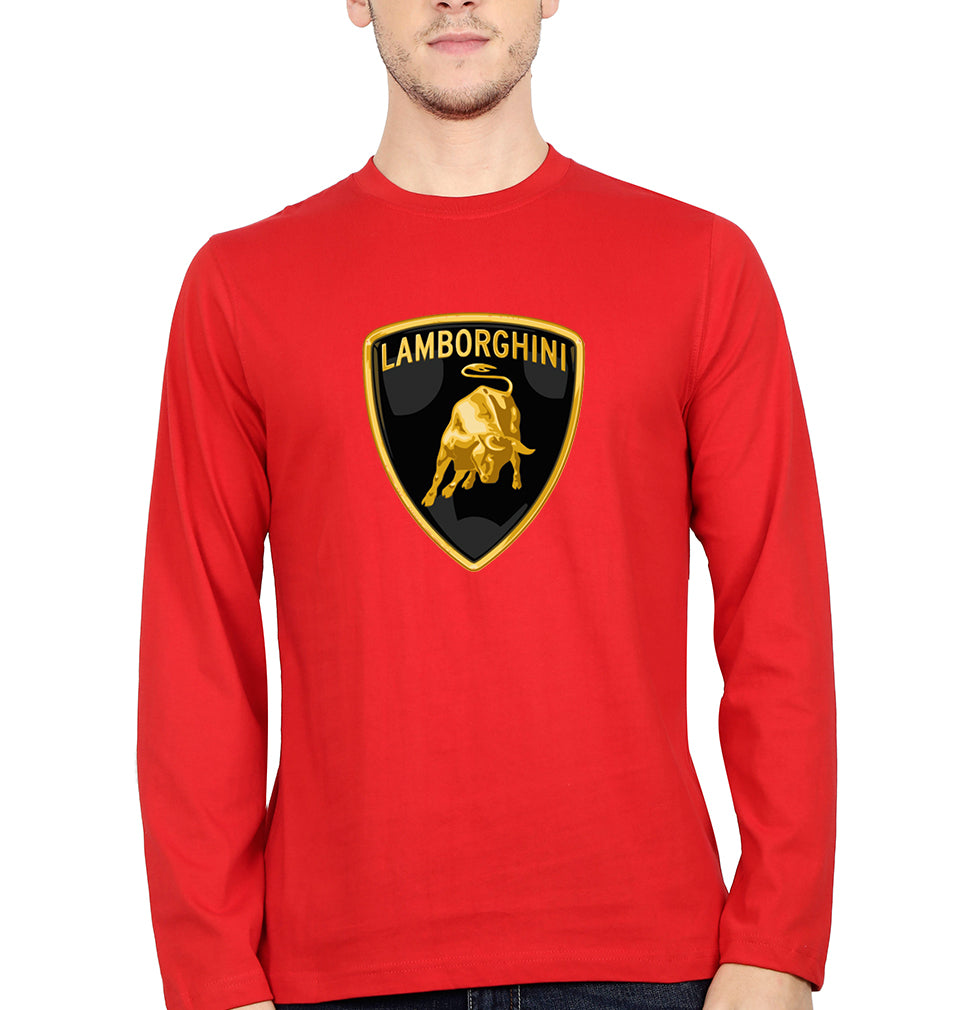 Lamborghini Full Sleeves T Shirt for Men Men Full T Shirt India Ektarfa.online