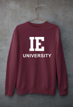 Load image into Gallery viewer, IE University Unisex Sweatshirt for Men/Women-Maroon-Ektarfa.online