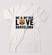 Load image into Gallery viewer, Love Barcelona T-Shirt for Men-White-Ektarfa.online