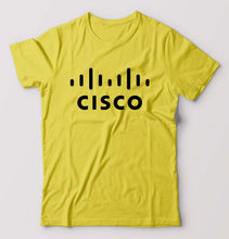 Load image into Gallery viewer, cisco T-Shirt for Men-Yellow-Ektarfa.online