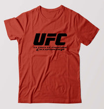 Load image into Gallery viewer, UFC T-Shirt for Men-Brick Red-Ektarfa.online