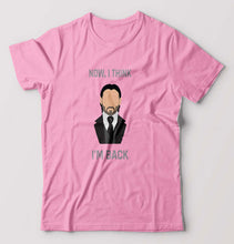 Load image into Gallery viewer, John Wick T-Shirt for Men-Light Baby Pink-Ektarfa.online
