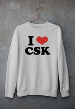 Load image into Gallery viewer, I LOVE CSK Sweatshirt for Men/Women